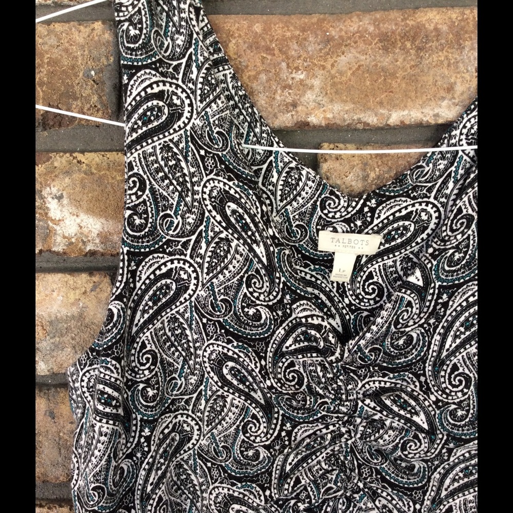 💙 Talbots Paisley Dress